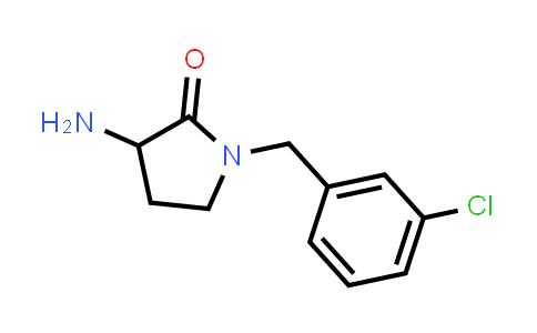 CAS No. 1249779-20-1, 3-Amino-1-(3-chlorobenzyl)pyrrolidin-2-one