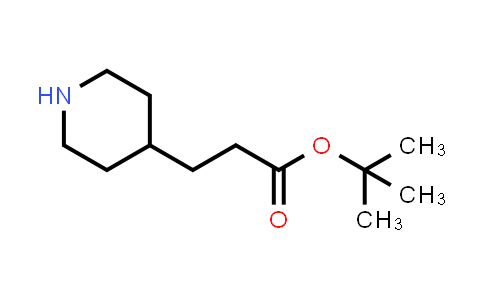 CAS No. 1249815-81-3, tert-Butyl 3-(piperidin-4-yl)propanoate