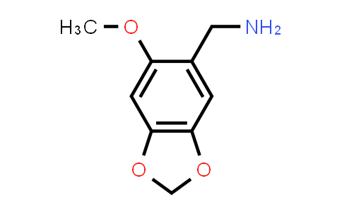 CAS No. 1250007-67-0, (6-Methoxybenzo[d][1,3]dioxol-5-yl)methanamine