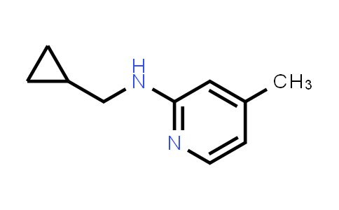 CAS No. 1250110-40-7, N-(Cyclopropylmethyl)-4-methylpyridin-2-amine