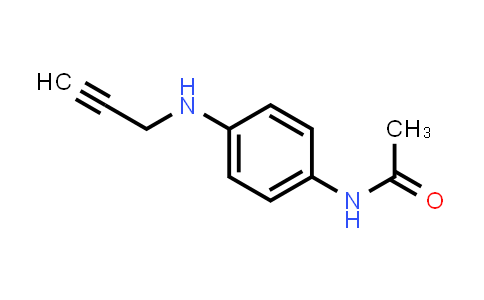 CAS No. 1250418-28-0, N-(4-(Prop-2-yn-1-ylamino)phenyl)acetamide