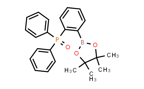 CAS No. 1250439-08-7, Diphenyl(2-(4,4,5,5-tetramethyl-1,3,2-dioxaborolan-2-yl)phenyl)phosphine oxide