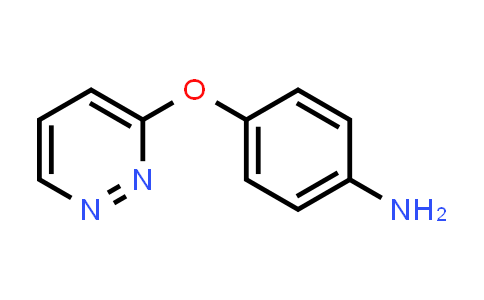 CAS No. 1250501-36-0, 4-(pyridazin-3-yloxy)aniline