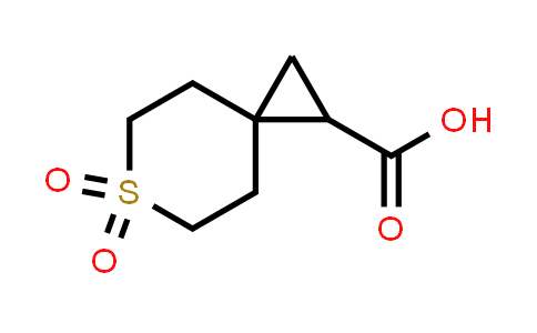 CAS No. 1250754-10-9, 6-Thiaspiro[2.5]octane-1-carboxylic acid 6,6-dioxide