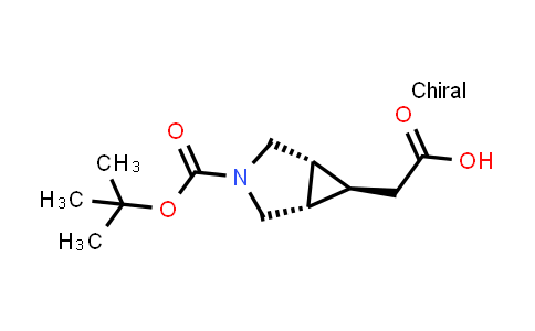 CAS No. 1250994-19-4, endo-3-Boc-3-azabicyclo[3.1.0]hexane-6-acetic acid