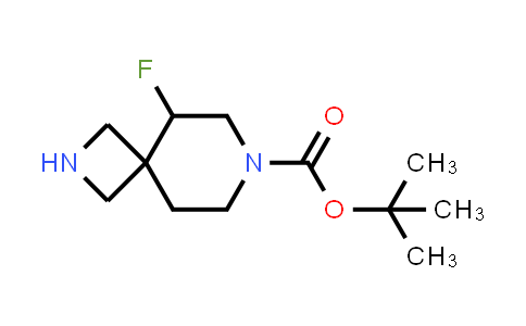 CAS No. 1250998-80-1, tert-Butyl 5-fluoro-2,7-diazaspiro[3.5]nonane-7-carboxylate