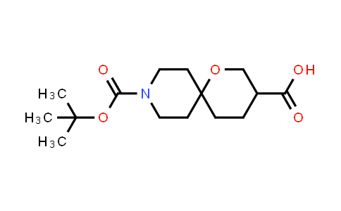 CAS No. 1251000-68-6, 9-(tert-Butoxycarbonyl)-1-oxa-9-azaspiro[5.5]undecane-3-carboxylic acid