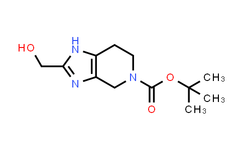 CAS No. 1251000-69-7, tert-Butyl 2-(hydroxymethyl)-1,4,6,7-tetrahydro-5H-imidazo[4,5-c]pyridine-5-carboxylate