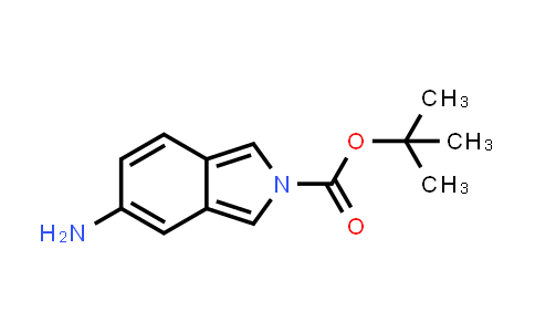 CAS No. 1251001-40-7, tert-Butyl 5-amino-2H-isoindole-2-carboxylate