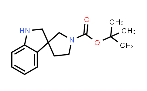 CAS No. 1251001-95-2, tert-Butyl spiro[indoline-3,3'-pyrrolidine]-1'-carboxylate