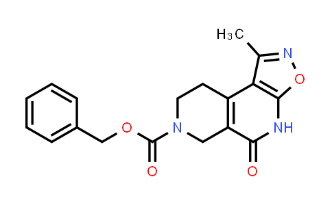 CAS No. 1251002-91-1, Benzyl 1-methyl-5-oxo-4,6,8,9-tetrahydroisoxazolo[5,4-c][2,7]naphthyridine-7(5H)-carboxylate