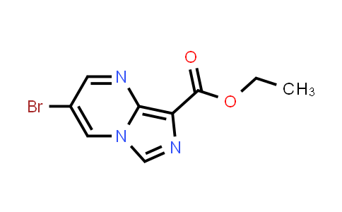 CAS No. 1251003-11-8, Ethyl 3-bromoimidazo[1,5-a]pyrimidine-8-carboxylate