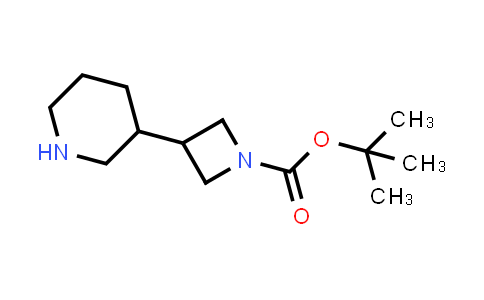CAS No. 1251006-73-1, tert-Butyl 3-(piperidin-3-yl)azetidine-1-carboxylate