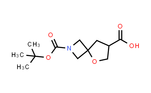 CAS No. 1251009-46-7, 2-(tert-Butoxycarbonyl)-5-oxa-2-azaspiro[3.4]octane-7-carboxylic acid