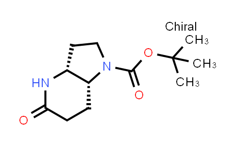 CAS No. 1251010-54-4, tert-Butyl (3aR,7aR)-5-oxooctahydro-1H-pyrrolo[3,2-b]pyridine-1-carboxylate