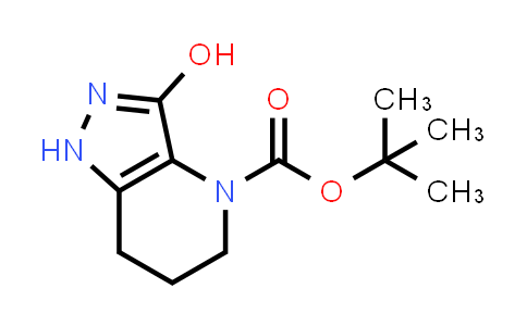 CAS No. 1251012-11-9, tert-Butyl 3-hydroxy-1,5,6,7-tetrahydro-4H-pyrazolo[4,3-b]pyridine-4-carboxylate