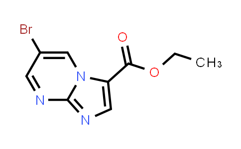 CAS No. 1251013-42-9, Ethyl 6-bromoimidazo[1,2-a]pyrimidine-3-carboxylate
