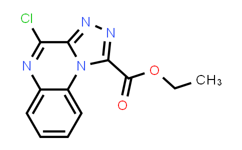 CAS No. 1251017-01-2, Ethyl 4-chloro-[1,2,4]triazolo[4,3-a]quinoxaline-1-carboxylate