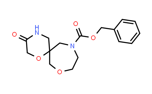 CAS No. 1251020-98-0, Benzyl 3-oxo-1,8-dioxa-4,11-diazaspiro[5.6]dodecane-11-carboxylate