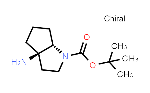 CAS No. 1251021-47-2, tert-Butyl (3aR,6aS)-3a-aminohexahydrocyclopenta[b]pyrrole-1(2H)-carboxylate