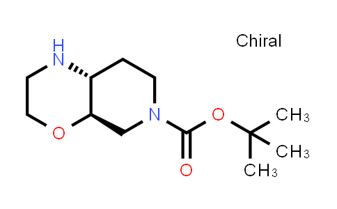CAS No. 1251021-54-1, rel-tert-Butyl (4aR,8aR)-octahydro-6H-pyrido[3,4-b][1,4]oxazine-6-carboxylate