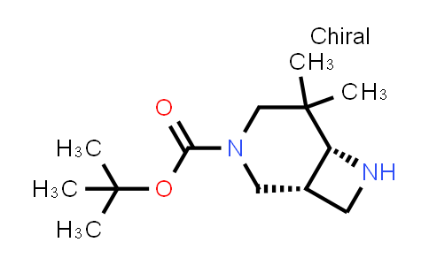 CAS No. 1251021-71-2, (1R,6R)-rel-3-Boc-5,5-dimethyl-3,7-diazabicyclo[4.2.0]octane