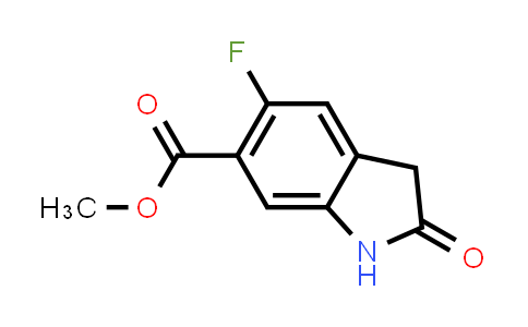 CAS No. 1251023-54-7, Methyl 5-fluoro-2-oxoindoline-6-carboxylate