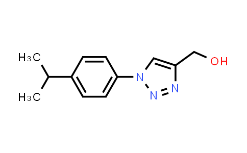 CAS No. 1251230-05-3, (1-(4-Isopropylphenyl)-1H-1,2,3-triazol-4-yl)methanol