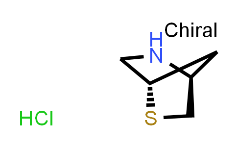 CAS No. 125136-43-8, (1S,4S)-2-Thia-5-azabicyclo[2.2.1]heptane hydrochloride