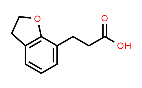 CAS No. 1251468-51-5, 3-(2,3-Dihydro-1-benzofuran-7-yl)propanoic acid