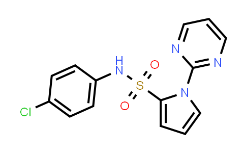 CAS No. 1251533-99-9, N-(4-chlorophenyl)-1-(pyrimidin-2-yl)-1H-pyrrole-2-sulfonamide
