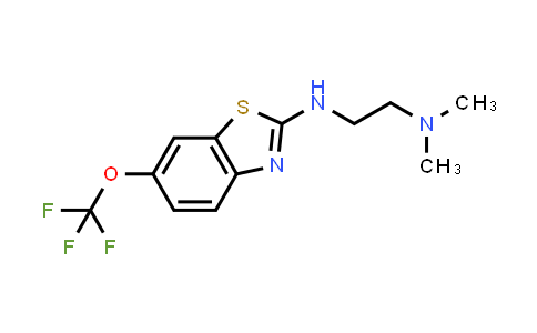 CAS No. 1251549-68-4, N1,N1-Dimethyl-N2-(6-(trifluoromethoxy)benzo[d]thiazol-2-yl)ethane-1,2-diamine