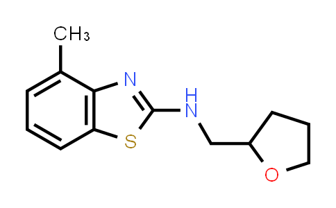 CAS No. 1251578-66-1, 4-Methyl-N-((tetrahydrofuran-2-yl)methyl)benzo[d]thiazol-2-amine