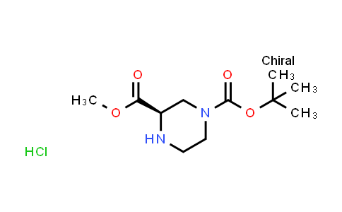 CAS No. 1251903-83-9, (R)-1-tert-Butyl 3-methyl piperazine-1,3-dicarboxylate hydrochloride