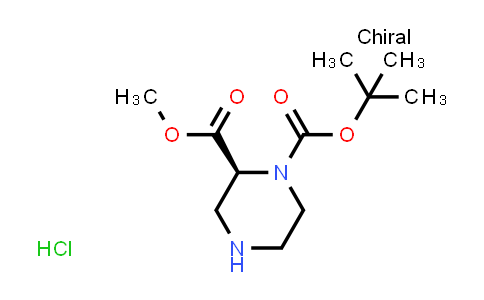 CAS No. 1251903-93-1, (S)-1-tert-Butyl 2-methyl piperazine-1,2-dicarboxylate hydrochloride