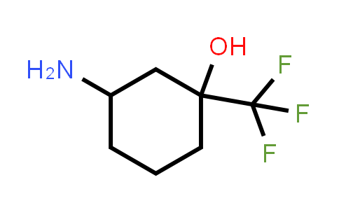 CAS No. 1251923-56-4, 3-Amino-1-(trifluoromethyl)cyclohexan-1-ol