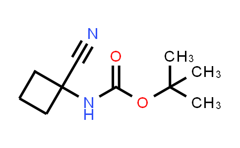 CAS No. 1251923-90-6, tert-Butyl (1-cyanocyclobutyl)carbamate