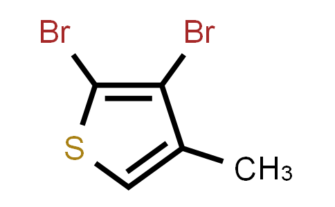 CAS No. 125257-38-7, 2,3-Dibromo-4-methylthiophene