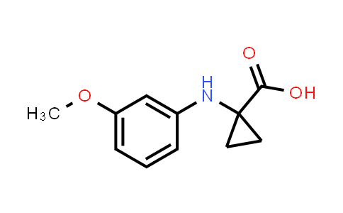 CAS No. 1252591-26-6, 1-[(3-Methoxyphenyl)amino]cyclopropane-1-carboxylic acid