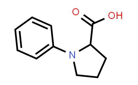 CAS No. 1252657-81-0, 1-Phenylpyrrolidine-2-carboxylic acid