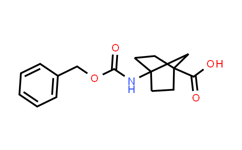 CAS No. 1252672-36-8, 4-(((Benzyloxy)carbonyl)amino)bicyclo[2.2.1]heptane-1-carboxylic acid