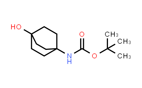 CAS No. 1252672-84-6, tert-Butyl (4-hydroxybicyclo[2.2.2]octan-1-yl)carbamate