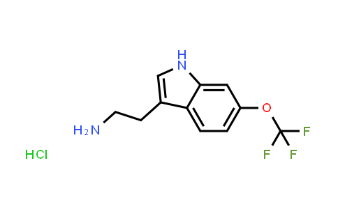 CAS No. 1252686-45-5, 2-(6-(trifluoromethoxy)-1H-indol-3-yl)ethanamine hydrochloride