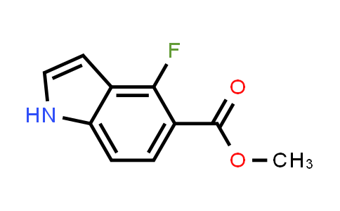 CAS No. 1252782-43-6, Methyl 4-fluoro-1H-indole-5-carboxylate