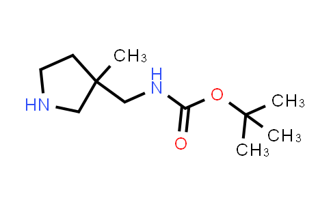 CAS No. 125290-87-1, tert-Butyl N-[(3-methylpyrrolidin-3-yl)methyl]carbamate