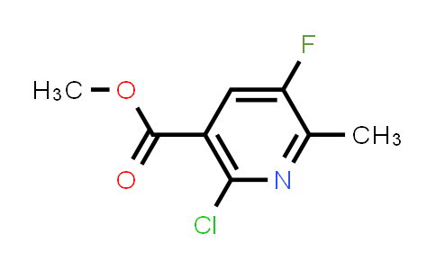 CAS No. 1253383-90-2, 2-Chloro-5-fluoro-6-methylnicotinic acid methyl ester