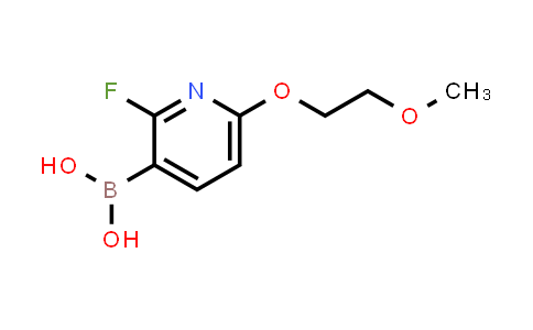CAS No. 1253575-61-9, (2-Fluoro-6-(2-methoxyethoxy)pyridin-3-yl)boronic acid
