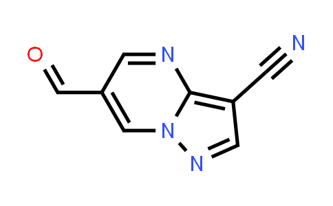 CAS No. 1253696-35-3, 6-Formylpyrazolo[1,5-a]pyrimidine-3-carbonitrile