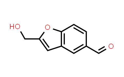 CAS No. 1253732-40-9, 2-(Hydroxymethyl)benzofuran-5-carbaldehyde