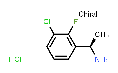 CAS No. 1253792-97-0, (R)-1-(3-Chloro-2-fluorophenyl)ethanamine hydrochloride